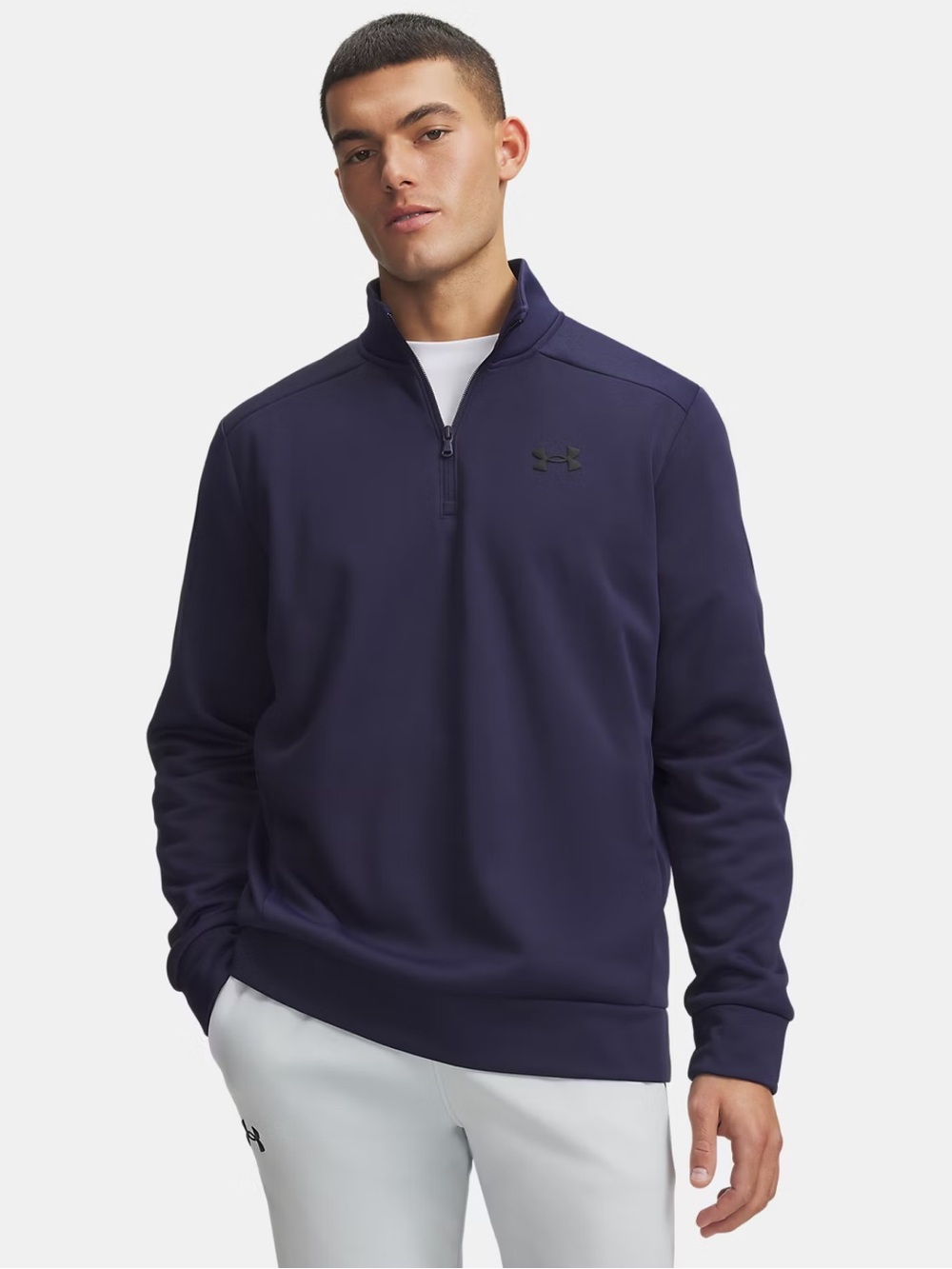 Under Armour Deep Navy Quarter-Zip Pullover